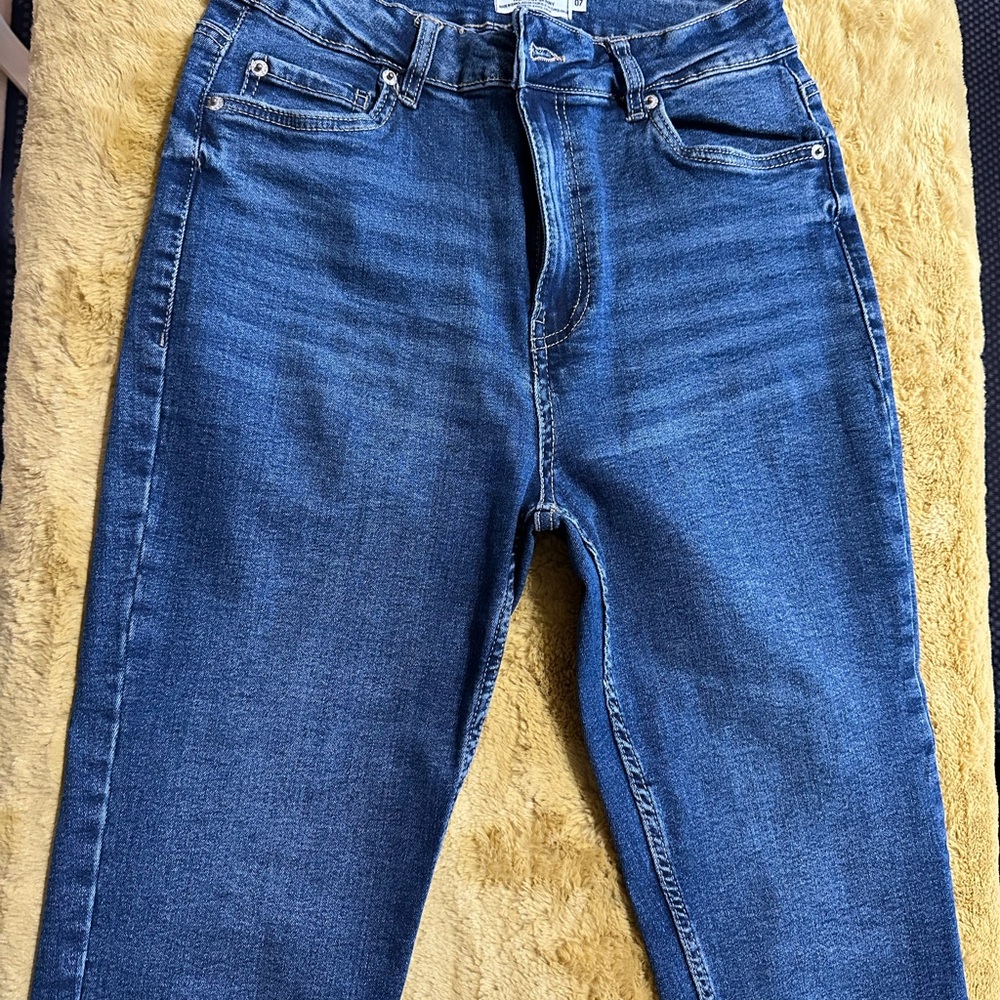 Refuge Blue Straight Leg Jeans Classic Fit